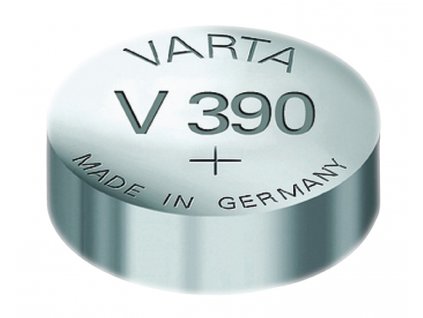 Stříbro-oxidová hodinková baterie SR54/V390 1.55 V 80 mAh, VARTA-V390