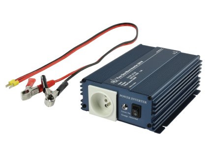 HQ měnič napětí sínus 12 V na 230 V, 300 W, CZ zásuvka, HQ-PURE300-12F