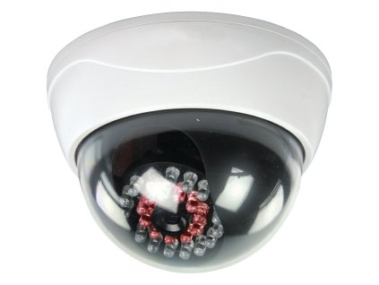 Atrapa venkovní bezpečnostní CCTV DOME kamery König SAS-DUMMYCAM95