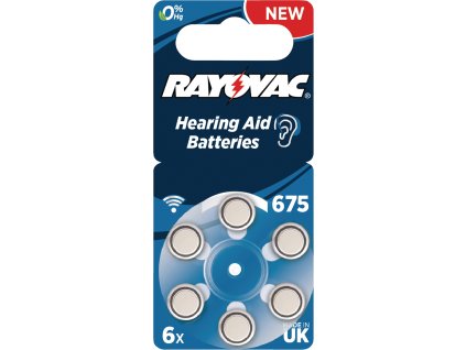 Rayovac zinkovzduchová baterie PR44 1.4 V, 4 ks (RAY-675B)