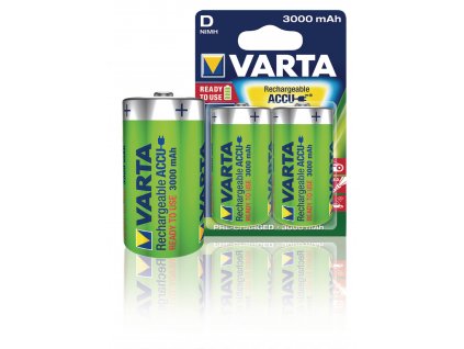 Nabíjecí baterie Varta NiMH R20 1.2V 3000mAh - 2ks, VARTA-56720B