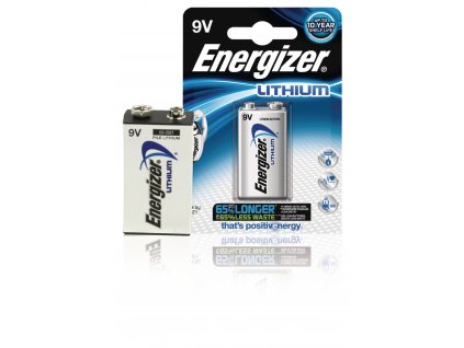 Lithiová baterie Energizer Ultimate 9V, 1ks,  ENLITHIUM9VP1