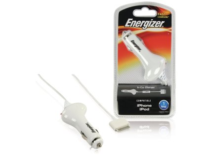 Energizer EZ-APCL01 CL nabíječka do auta 1.0 A Apple 30-pin