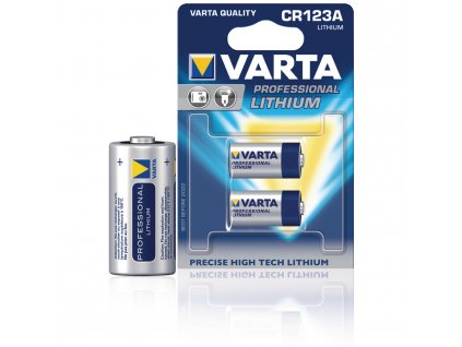 Lithiová baterie Varta CR123A 3 V, 2ks, VARTA-CR123A