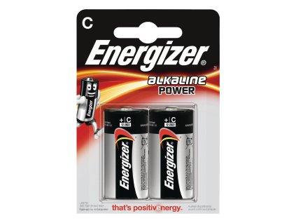 Alkalická baterie Energizer Power C/LR14 1.5V, 2ks, EN-E300152100