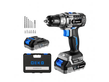 Bezkartáčová vrtačka Deko Tools DKBL20DU3-S3 20V