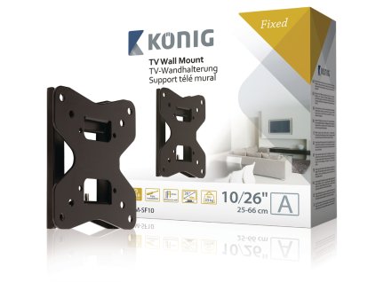 Nástěnný TV Držák Fixní 10 - 26 " 35 kg