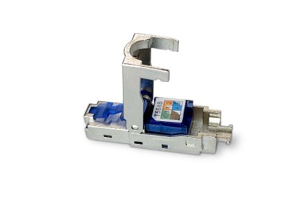 RJ45 konektor | Zástrčka | CAT6 / CAT6a | Přímý | Pozlacené | 2 kusů | Kov | Kov | Box