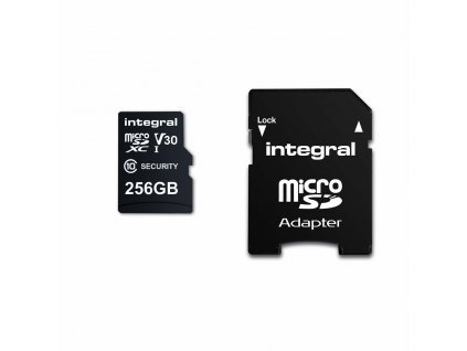 256 GB bezpečnostní kamera microSD karta pro palubní kamery, domácí kamery, CCTV, body kamery a drony