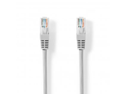 Nedis nestíněný síťový kabel UTP CAT5e, zástrčka RJ45 - zástrčka RJ45, 0.5 m, šedá (CCGL85101GY05)