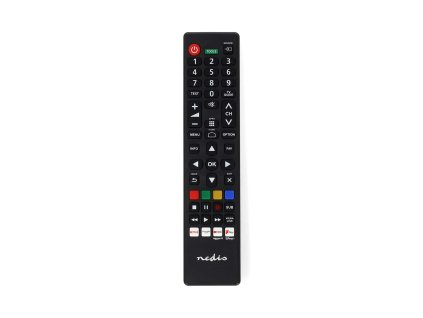 Nedis TVRC45PASHBK předprogramovaný dálkový ovladač pro TV Panasonic/Sharp