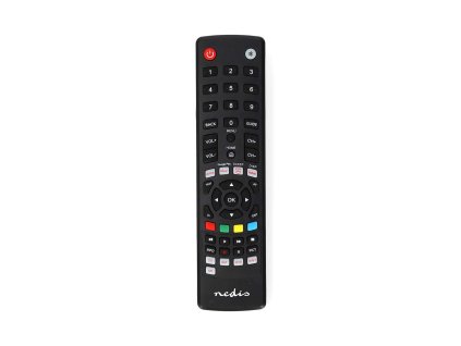 Univerzální dálkové ovládání | Předprogramovaný | 4 Zařízení | Amazon Prime / Disney + Button / Tlačítko Google Play / Tlačítko Netflix / Tlačítko YouTube | Infračervený Přenos | Černá