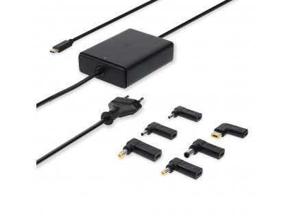 Nedis NBAU65110BK napájecí adaptér univerzální, GaN, 65 W, 5-20 V, 3.25 A max.