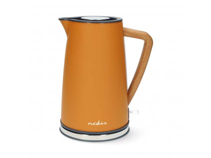 Nedis KAWK510EOR rychlovarná konvice 1.7 L / Soft-Touch / oranžová