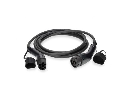 Nedis nabíjecí kabel pro elektromobily 400 V, Typ 2, 22 kW, 32 A, 3 fáze, 5 m (EVCA22KWBK50)