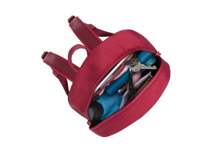 23423 1 rivacase 5422 urban maly sportovni batoh 6l cerveny
