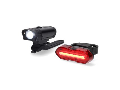 Světlo na Kolo | Napájení z baterie | 5 V DC | 3 W | Včetně baterií | Dobíjecí | 400 lm | 4.5 lm | 100 m | 110 °