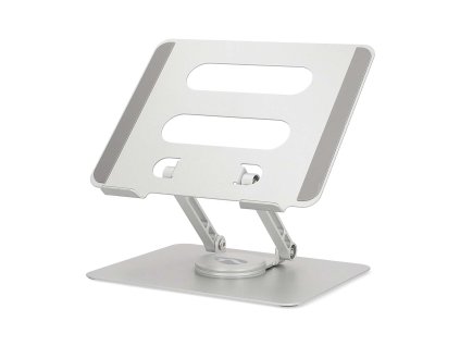 Nedis NBSTND110SI stojan pod notebook do 17", skládací, otočný 360°, kovový