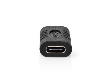 USB-C™ Adaptér | USB 3.2 Gen 2 | USB-C™ Zásuvka | USB-C™ Zásuvka | 4K@60Hz | 10 Gbps | Kulatý | Poniklované | Černá | Box