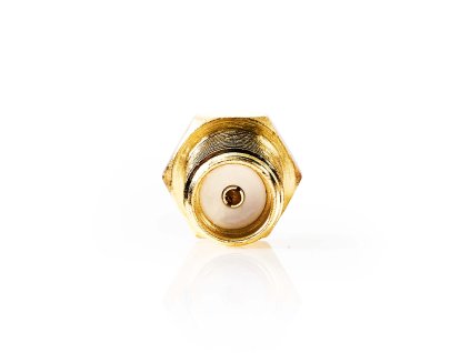 SMA Adaptér | SMA zásuvka | TS9 | Pozlacené | 50 Ohm | Přímý | Měď | Zlatá | 2 kusů | Box