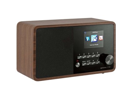 Imperial DABMAN i110 kompaktní internetový radiopřijímač s USB, dekor hnědé dřevo