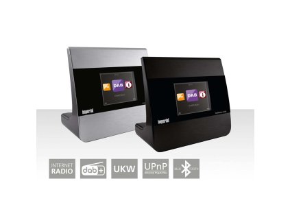Imperial DABMAN i400 Compact Hybrid Radio DAB+ / FM / Internet / Bluetooth Silver
