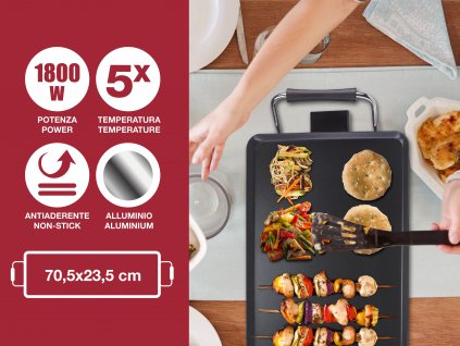 441 1 beper 90386 xxl teppanyaki gril 1800w