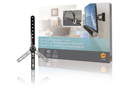 Omnimount OCSBA držák soundbaru full motion 13.6 kg pro TV 32 - 70"