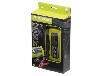 Grundig 46930 inteligentní nabíječka autobaterií 6V/12V, 3.5A