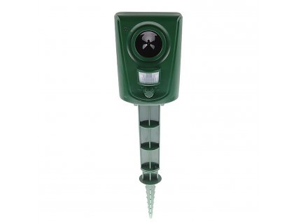 Ultrazvukový odpuzovač psů, koček a kun 16 - 60 kHz, bateriový, Isoronic 60036