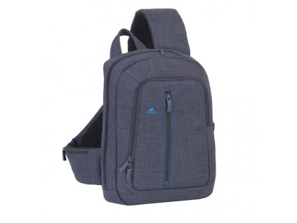 Riva Case 7529 stylový batoh s jedním popruhem 13.3", šedý