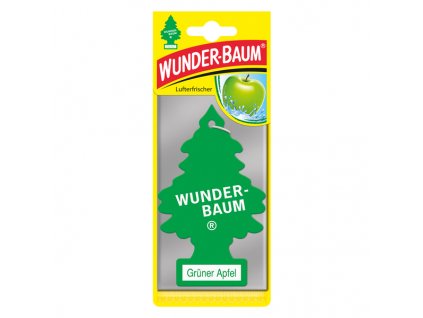 Vonný stromeček do auta Wunder-Baum aroma Zelené jablko