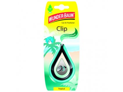 Závěsná vůně do auta Wunder-Baum Clip Tropical