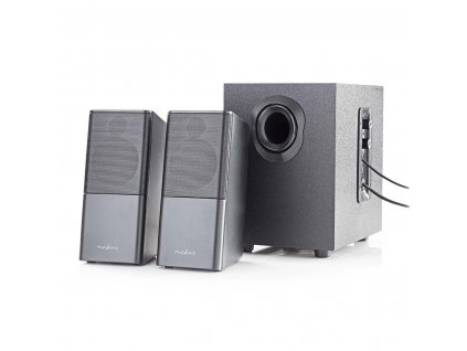 Nedis GSPR10021BK 2.1 herní reproduktory XYALON 33 W, USB, jack 3.5mm