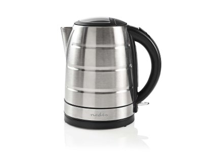 Nedis KAWK210EAL rychlovarná konvice, 2200 W, 1.7 L, nerez