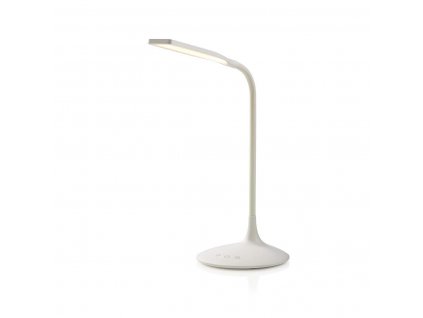 Nedis LTLG3M1WT2 LED stolní lampa / dotykové ovládání / 3 režimy svícení / nabíjecí / 250 lm bílá