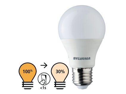 Sylvania ToLEDo LED žárovka E27 8.5W 806lm 2700K, jas 100-30% (0026999)