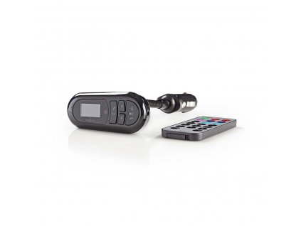 Nedis CATR100BK Bluetooth a FM transmitter, microSD, mikrofon, dálkový ovladač