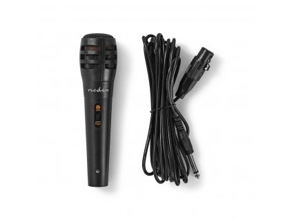 Nedis MPWD15BK mikrofon -72 dB +/- 3 dB, 80 Hz – 12 kHz, kabel 5 m