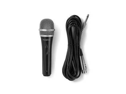 Nedis MPWD50BK mikrofon -72 dB +/- 3 dB, 50 Hz – 15 kHz, kabel 5 m