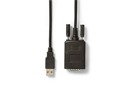 Převodník | USB A zástrčka na RS232 zástrčka | USB 2.0 | 0,9 m kabel