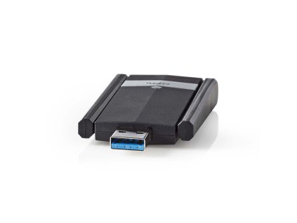 Nedis WSNWA1200BK Wi-Fi USB3.0 dongle AC1200 Dual Band 2.4/5 GHz
