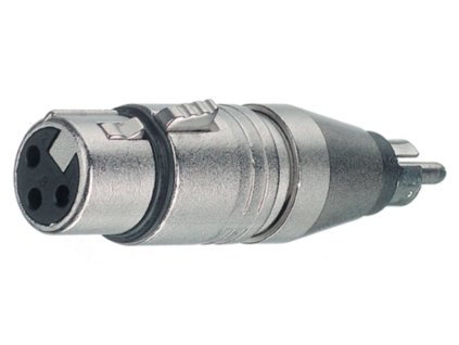 Neutrik adaptér XLR 3pin zásuvka - RCA zásuvka (NTR-NA2FPMM)