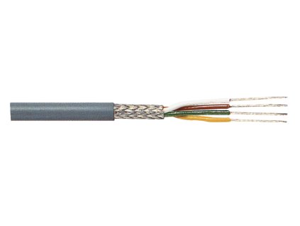 Datový Kabel na Cívce 4x 0.15 - 100 m Šedá
