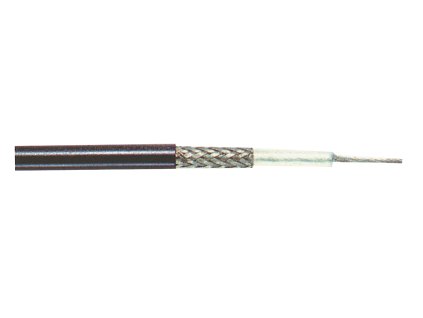 Koaxiální Kabel na Cívce RG58 5.0 mm 100 m Černá