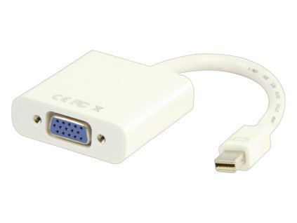 Kabel Mini DisplayPort Mini DisplayPort Zástrčka - VGA Zásuvka 0.20 m Bílá