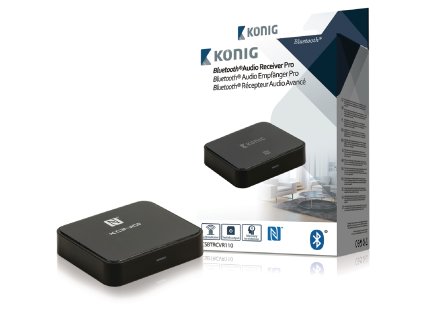 Bluetooth audio přijímač s NFC König CSBTRCVR110