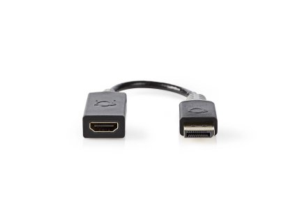 DisplayPort – HDMI Kabel | DisplayPort Zástrčka - HDMI™ výstup | 0,2 m | Antracit