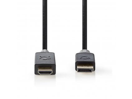 Nedis CCBW37100AT20 propojovací kabel zástrčka DisplayPort - zástrčka HDMI 2 m