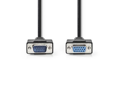 Nedis prodlužovací kabel VGA zástrčka - VGA zásuvka, 5 m, černý (CCGP59100BK50)